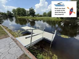 Dock with River Access