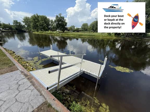 Dock with River Access
